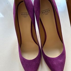 Fuschia new French Heels Francesco Russo